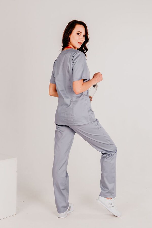 4-30.2-12-1 Костюм хир. жен. (Cotton Premium, кор. рук) (45, 45, 45, 42 размер, 170-176)