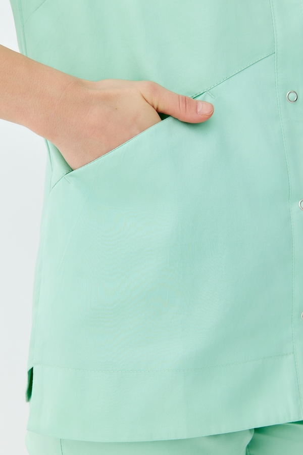 4-95-12-2 Костюм женский (Cotton Premium, 1/2 рук, кн.) (40, Нет, 40, 46 размер, 170)