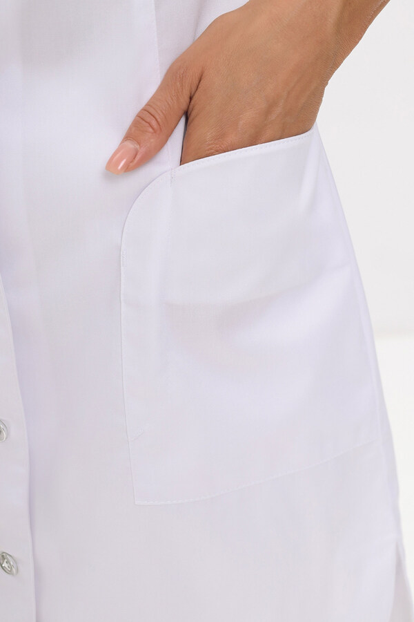 2-35-04-1 Халат жен. (ADVA, кор.рук, пуг) (0F, 50 размер, 170-176)