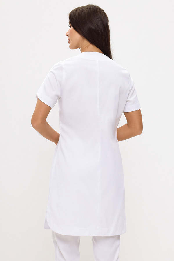 2-35-04-1 Халат жен. (ADVA, кор.рук, пуг) (0F, 50 размер, 170-176)