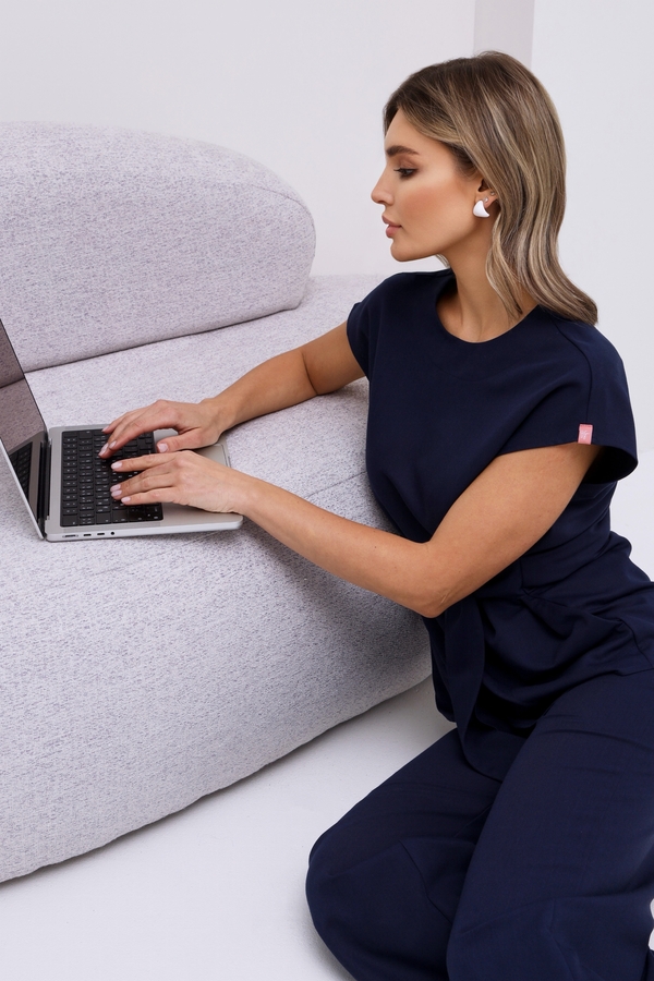 3-78.1-21-1 Блуза жен. (Kiara) (28 Eclipse, 54 размер, 170-176)