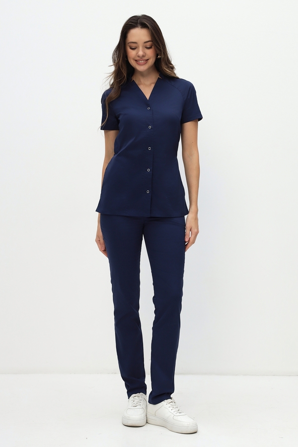 3-97-04-1 Блуза жен. (ADVA, кор.рук, кн) (28F, 46 размер, 170-176)