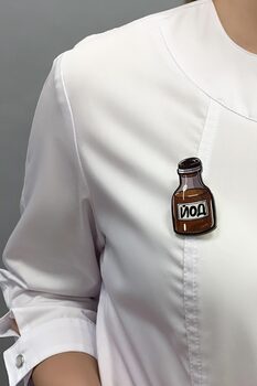 Брошь "Йод"
