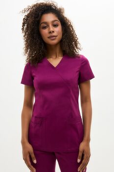 3-01-25-1 Топ жен. (Insoft, кор.рук) (19 Спелая вишня)