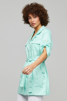 14-01-12-3 Жакет жен. (Cotton Premium, 3/4 рук, пуг) (40)