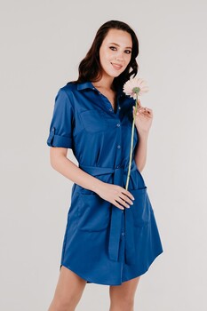 2-88-14-3 Халат жен. (Ширли, 3/4 рук, кн) (13)