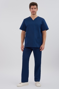 7-76-12-1 Костюм хир. муж. (Cotton Premium, кор. рук,) (28)