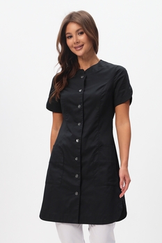 2-35-04-1 Халат жен. (ADVA, кор.рук, пуг) (65Fn)