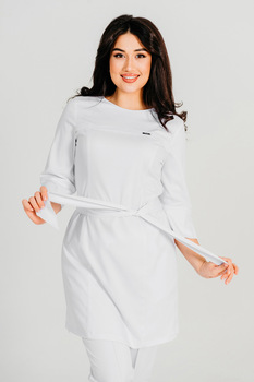 3-79-21-3 Блуза жен. (Kiara) (0 Blanc de blanc)