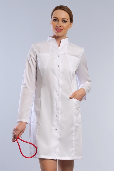 2-02-02-4 Халат  жен. (дл.рук, кн) (0, 0, 40 размер, 158-164)