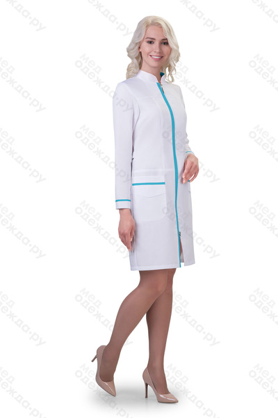 2-77-02-4 Халат  жен. (дл.рук, молн) (0, 43, 60 размер, 170-176)