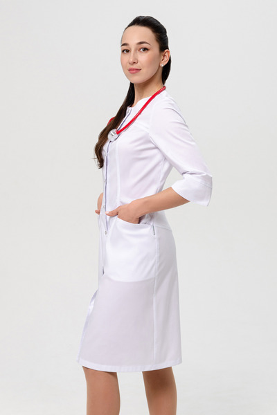 2-93-24-3 Халат жен. (Ultra, 3/4 рук, кн) (0, Нет, 42 размер, 170-176)