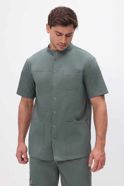 6-81-24-1 Рубашка муж. (Ultra, кор. рук, кн) (72, Нет, 44 размер, 182-188)