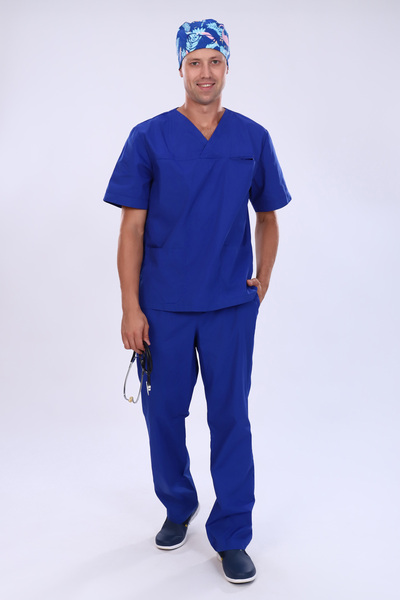 7-05-01-1 Костюм хир. муж. (TC, кор.рук) (13, Нет, 13, 44 размер, 170-176)