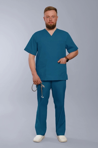 7-05-01-1 Костюм хир. муж. (TC, кор.рук) (39, Нет, 39, 42 размер, 170-176)