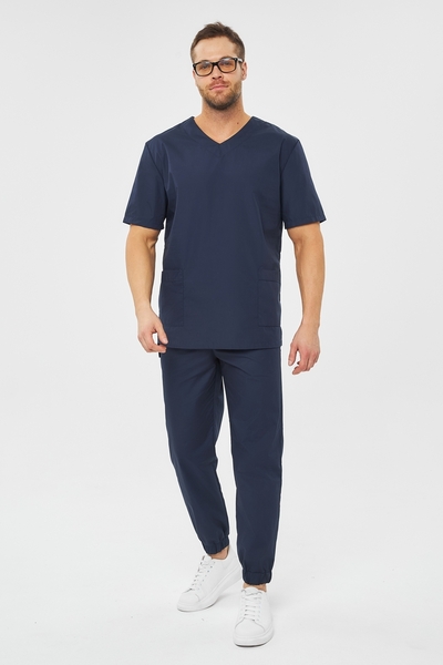 7-79-01-1 Костюм хир. муж. (ТС, кор.рук) (28, Нет, 28, 44 размер, 170-176)