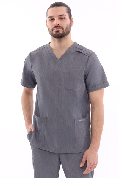 6-77-15-1 Топ муж. (Curly, кор.рук) (41 Space gray, Нет, XS (44 размер), 182 (Long))