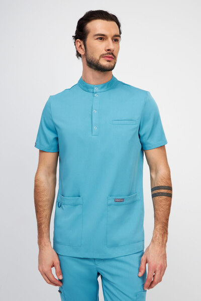 6-78-05-1 Топ муж. (Silva, кор.рук) (44 Sky blue, Нет, XS (44 размер), 176 (Regular))