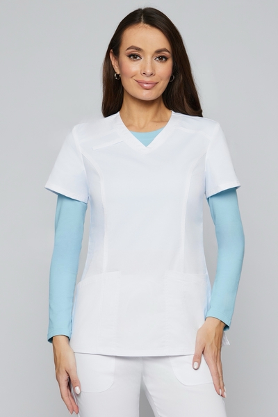 3-02-25-1 Топ жен. (Insoft, кор.рук) (0 (Белый), L (48 размер), 170)