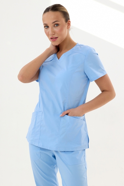 3-02-25-1 Топ жен. (Insoft, кор.рук) (12 Синий туман, XS (42 размер), 170)