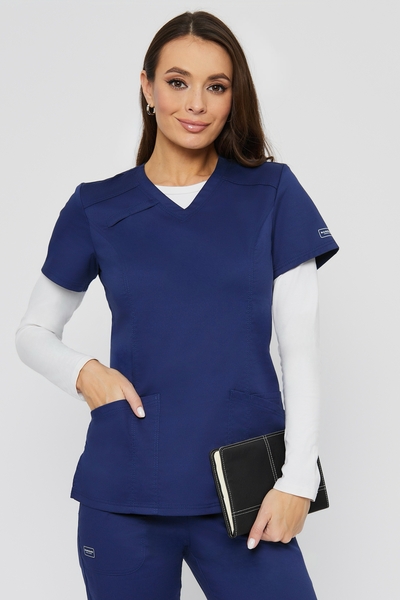 3-02-25-1 Топ жен. (Insoft, кор.рук) (28 Сапфир, XS (42 размер), 170)