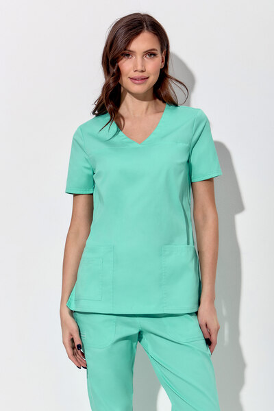 3-03-25-1 Топ жен. (Insoft, кор.рук) (21 Фреш, XS (42 размер), 170)