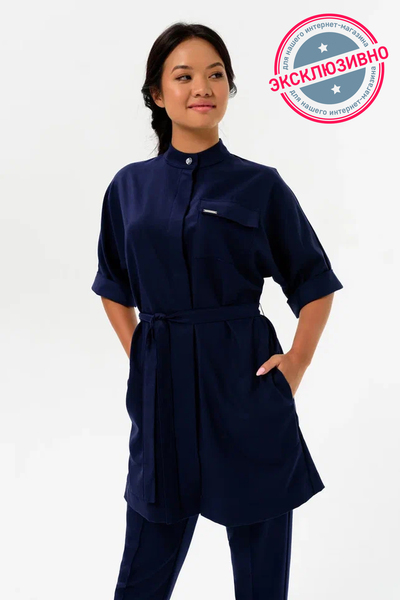 2-30-21-3 Халат жен. (Kiara, пуг.) (28 Eclipse, 44 размер, 170-176)