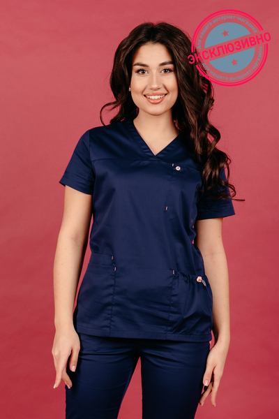 3-04-04-1 Блуза хир. жен. (ADVA) (28F, 42 размер, 170-176)