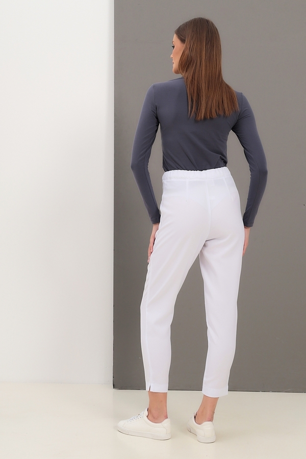 1-09-03-0 Брюки  жен. (Streich, 7/8, молн) (0, 56 размер, 170-176)