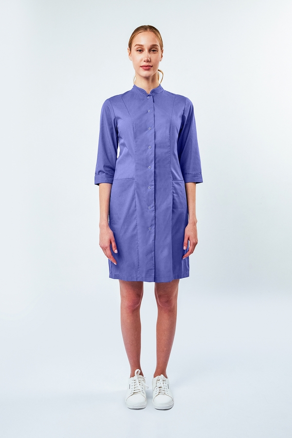 2-06-01-3 Халат  жен. (TC, 3/4 рук, кн) (92, 92, 42 размер, 170-176)