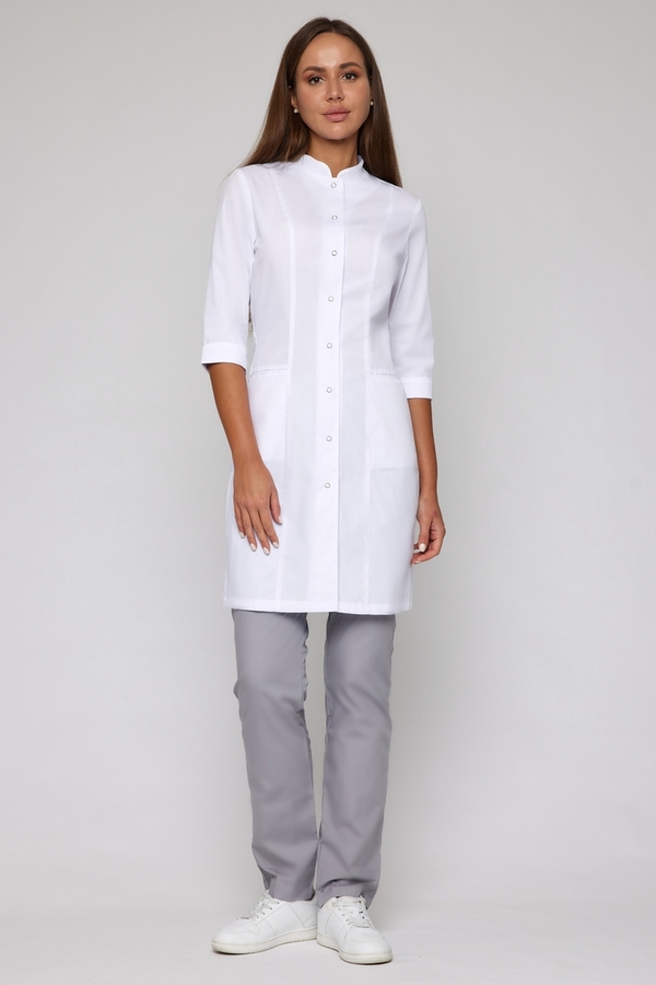 2-06-02-3 Халат  жен. (3/4 рук, кн) (0, 0, 58 размер, 158-164)