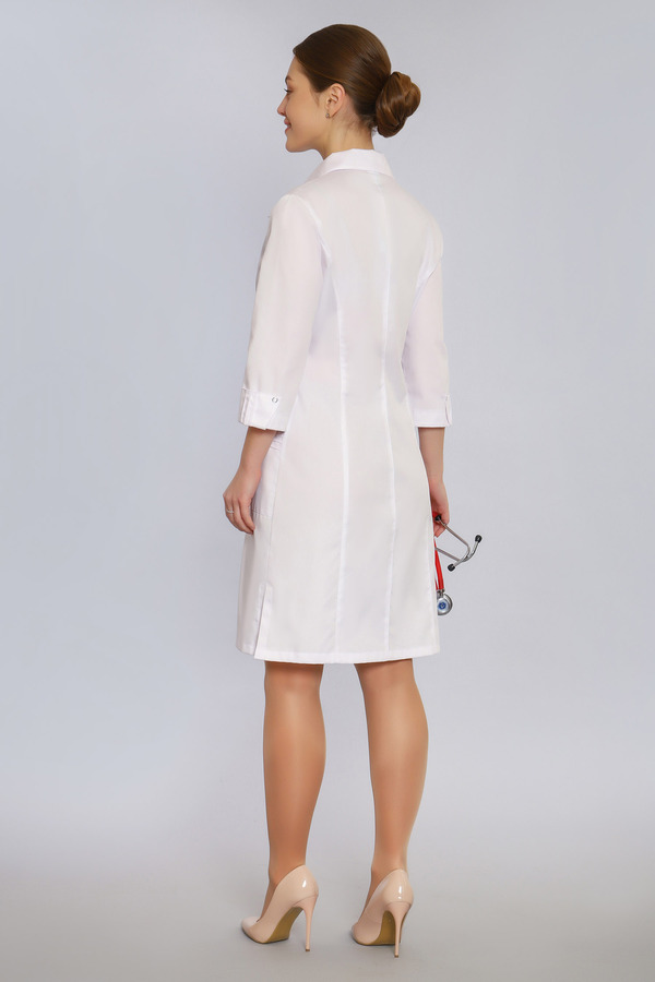 2-19-02-3 Халат  жен. (3/4 рук, кн) (0, Нет, 42 размер, 170-176)