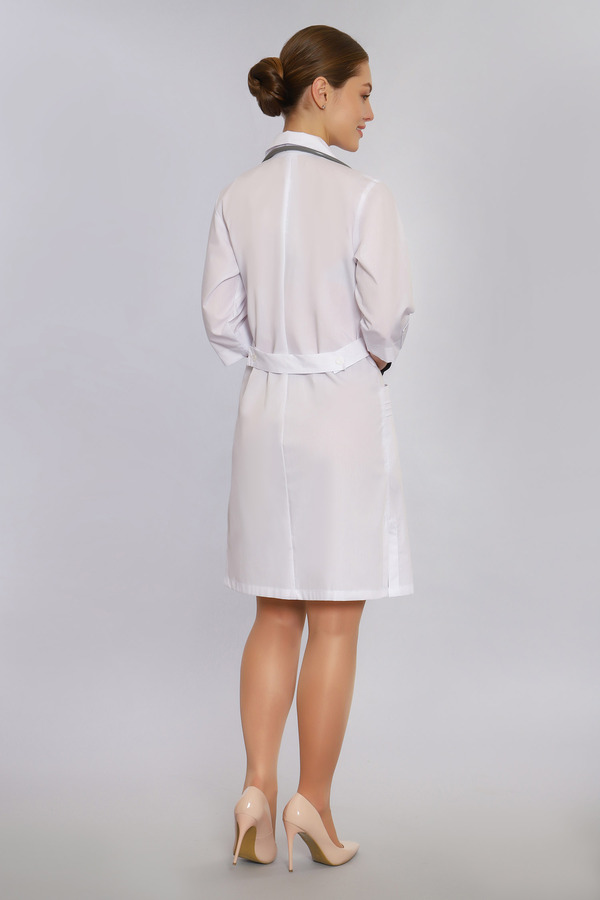 2-19.1-01-3 Халат  жен. (TC, 3/4 рук, пуг) (0, Нет, 42 размер, 170-176)