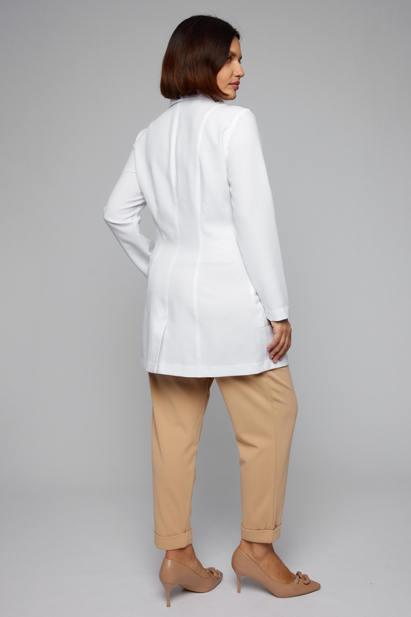 2-33-03-4 Халат жен. (Streich, дл. рук, кн) (0, Нет, 60 размер, 170-176)