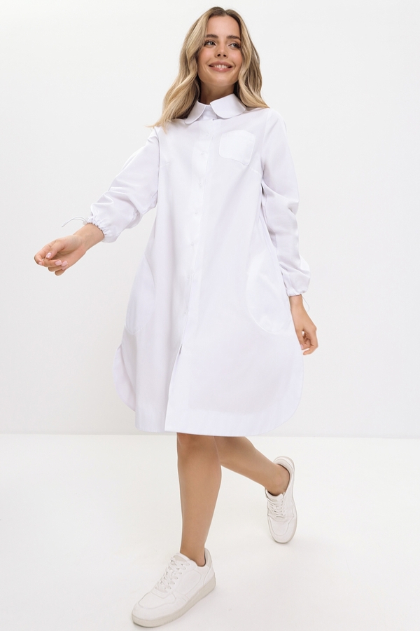 2-37-28-4 Халат жен. (EXTRA, дл. рук, кн) (0, Нет, 42 размер, 170-176)