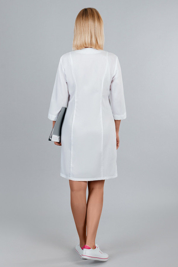 2-41-01-3 Халат  жен. (TC, 3/4 рук, молн) (0, 0, 40 размер, 170-176)