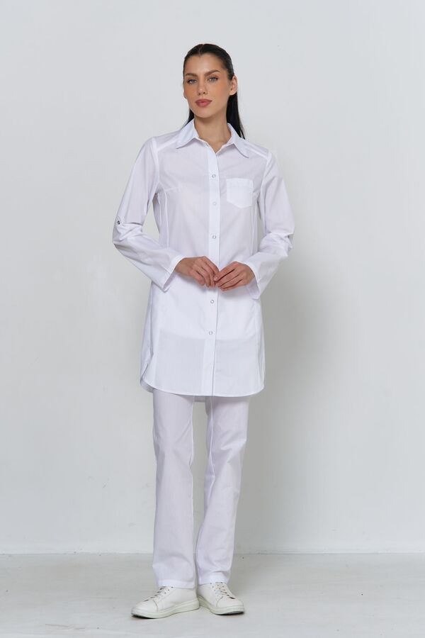 2-56-01-4 Халат  жен. (TC, дл.рук, кн) (0, Нет, 56 размер, 170-176)