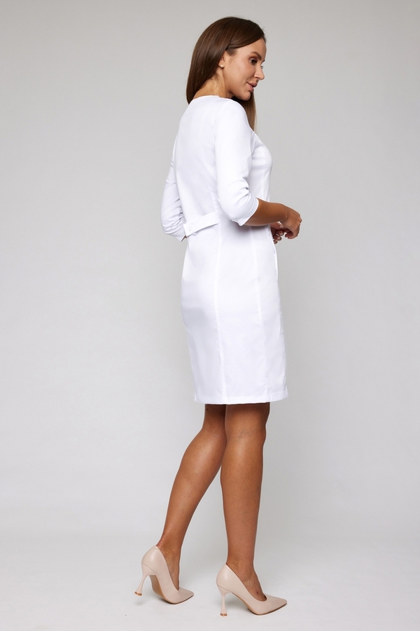 2-65-01-3 Халат  жен. (TC, 3/4 рук, пуг) (0, 0, 42 размер, 170-176)