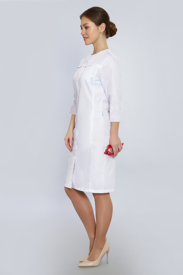 2-65-02-3 Халат  жен. (3/4 рук, пуг) (0, 0, 44 размер, 170-176)