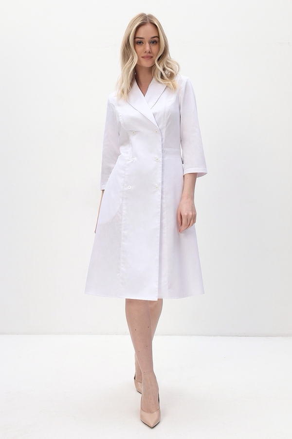 2-83-24-3 Халат жен. (Ultra, 3/4 рук, пуг) (0, Нет, 54 размер, 170-176)