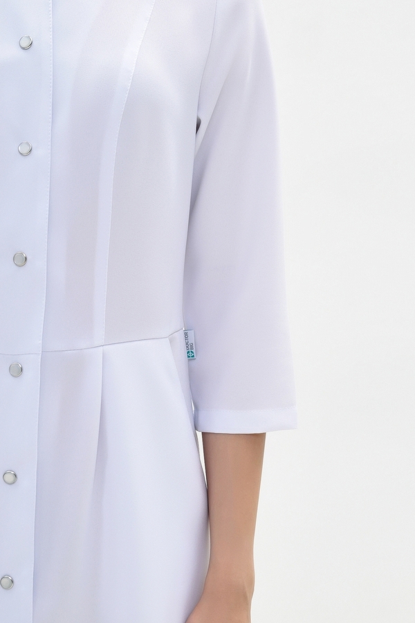 2-84-03-3 Халат  жен. (Streich, 3/4 рук, кн) (0, Нет, 56 размер, 170-176)