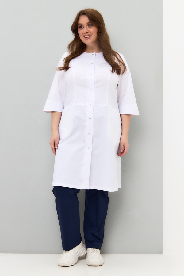 2-93-24-3 Халат жен. (Ultra, 3/4 рук, кн) (0, Нет, 62 размер, 170-176)