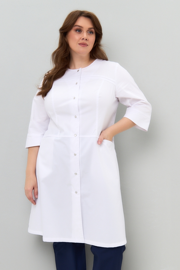 2-93-24-3 Халат жен. (Ultra, 3/4 рук, кн) (0, Нет, 62 размер, 170-176)