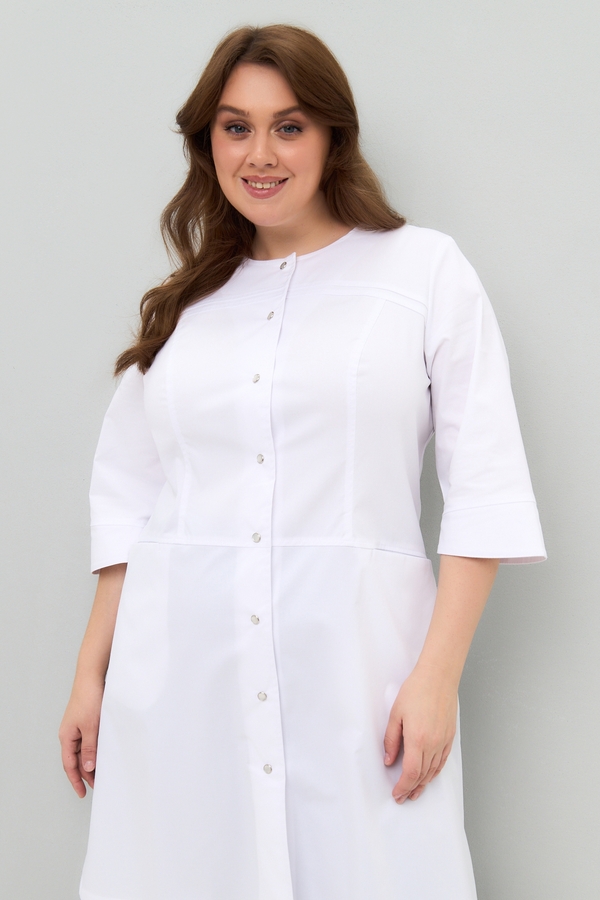 2-93-24-3 Халат жен. (Ultra, 3/4 рук, кн) (0, Нет, 62 размер, 170-176)