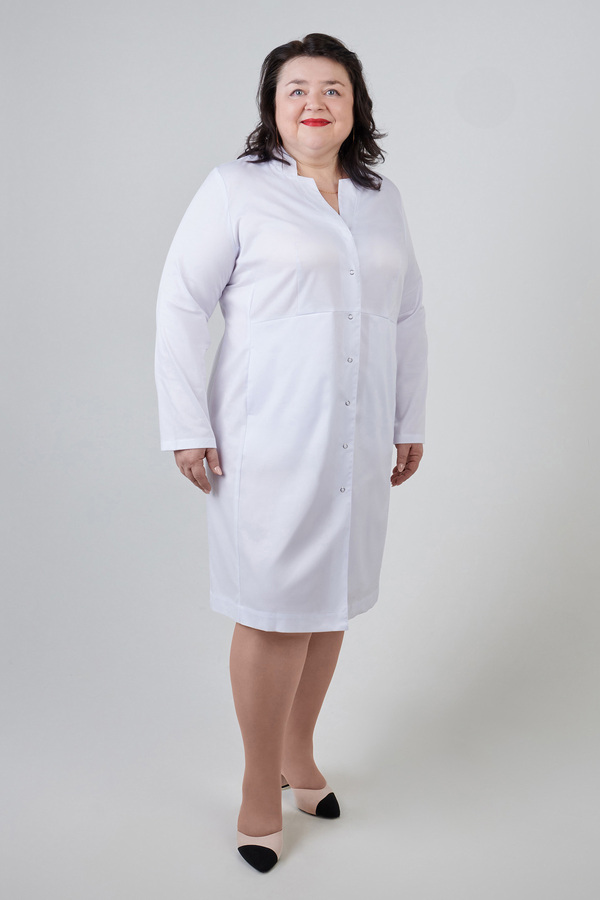 2-94-24-4 Халат жен. (Ultra, дл. рук, кн) (0, Нет, 60 размер, 170-176)