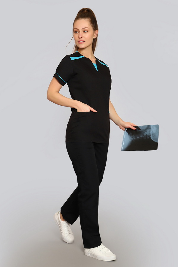 4-55-01-1 Костюм хир. жен.(TC, кор.рук) (65, 43, 65, 58 размер, 170-176)