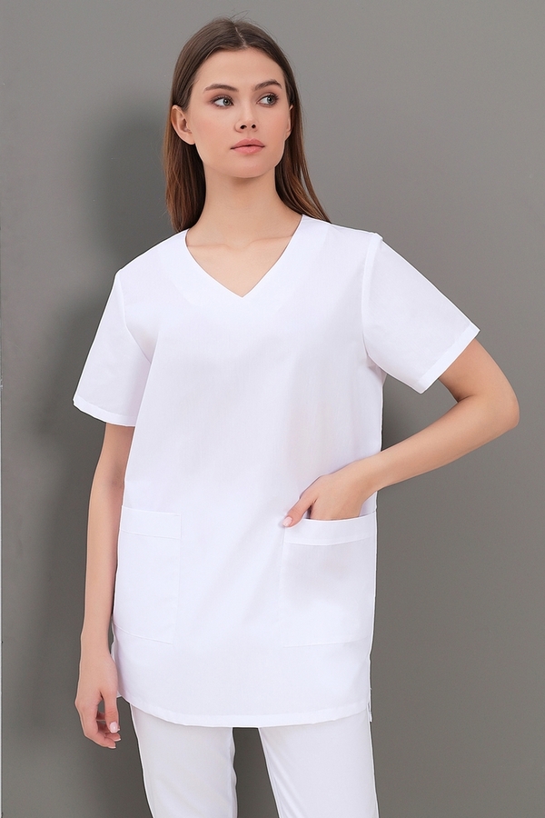 4-87-01-1 Костюм хир. жен. (ТС, кор. рук) (0, Нет, 0, 72 размер, 170-176)