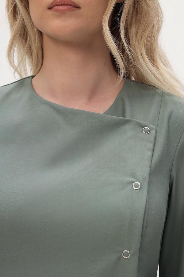 4-90-27-3 Костюм жен. (AURA, 3/4 рук, кн) (72, Нет, 72, 44 размер, 170-176)