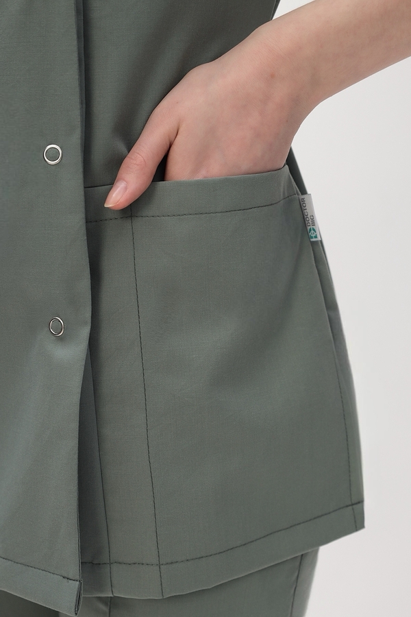 4-90-27-3 Костюм жен. (AURA, 3/4 рук, кн) (72, Нет, 72, 44 размер, 170-176)