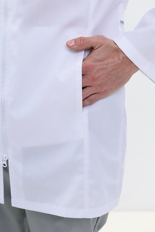 5-08-01-4 Халат  муж. (TC, дл.рук, молн) (0, Нет, 42 размер, 170-176)